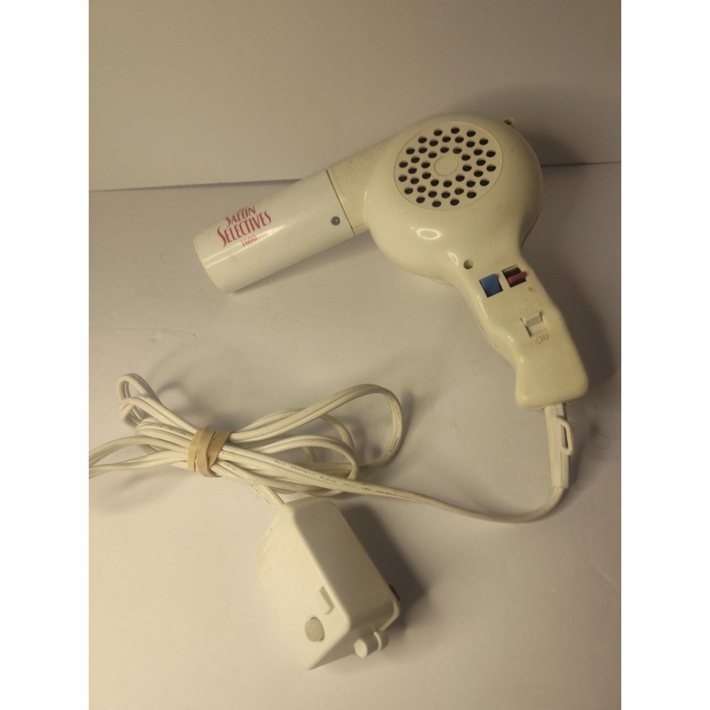 Vintage Conair Pro Style 1600 Hair Blow Dryer Model 087D TESTED - WORKS!